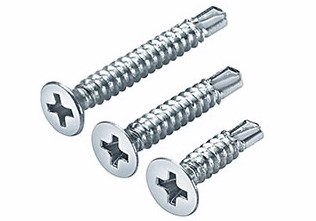 不銹鋼、碳鋼沉頭鉆尾螺絲