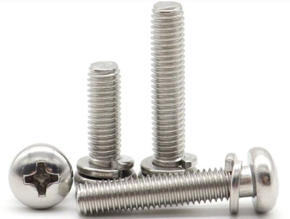 不銹鋼十字盤頭彈墊二組合