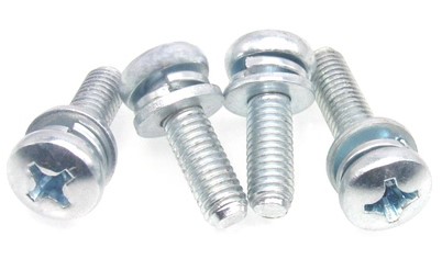 鍍鋅十字盤頭組合螺絲