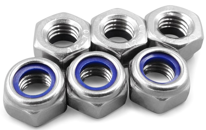 不銹鋼尼龍防松螺母