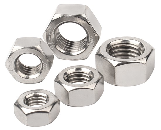 不銹鋼六角螺母