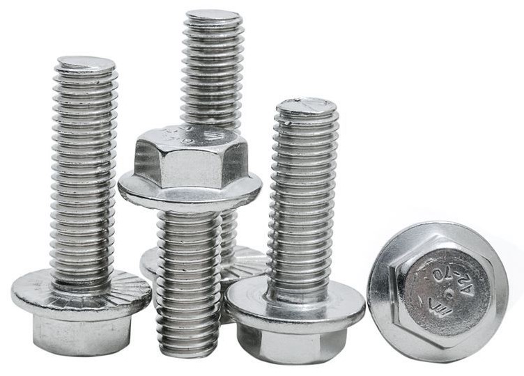 不銹鋼外六角法蘭螺栓